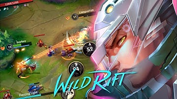 WILD RIFT PROJECT: LUCIAN SKIN GAMEPLAY / ANOTHER SKIN AGAIN FOR MY BOY LUCIAN (BUILD AND RUNES)