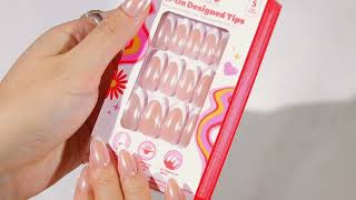 Gel-on Designed Tips Application with Soft Gel Adhesive 💅 screenshot 3