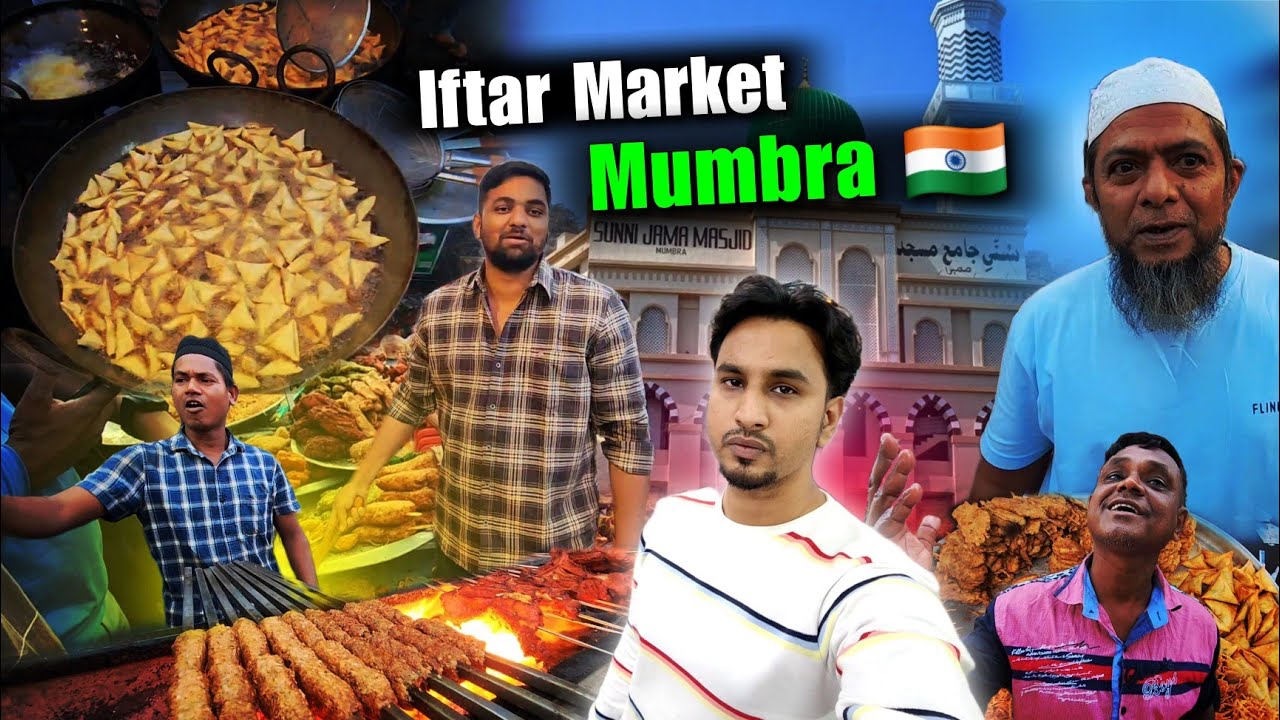 Ramadan in Mumbra 🇮🇳 - Bustling Iftar Market Streets | What Ramadan Feels Like in Mumbra!