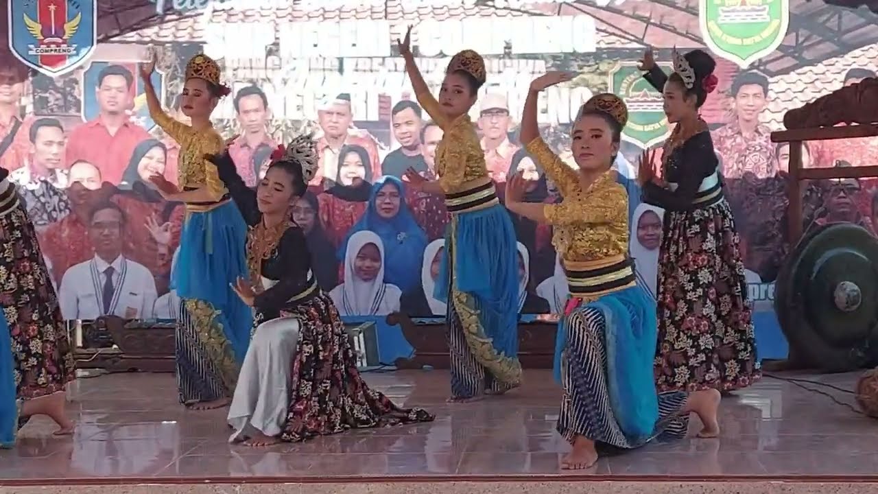 Pelepasan siswa siswi kelas 9 - part  2 - Tari tanjung baru