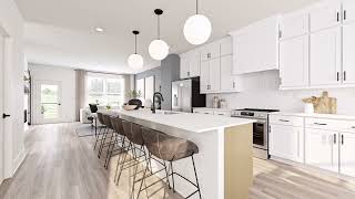 Whitley Floorplan Tour | 4 Bed Townhome in Nashville, TN | City Vista