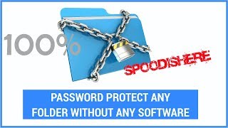 How to create a PASSWORD PROTECTED FOLDER on PC screenshot 5