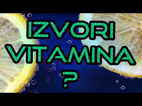 Bitni Vitamini i gdje iz čega ih dobivati