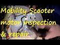 Mobility scooter Motor repair Part 2