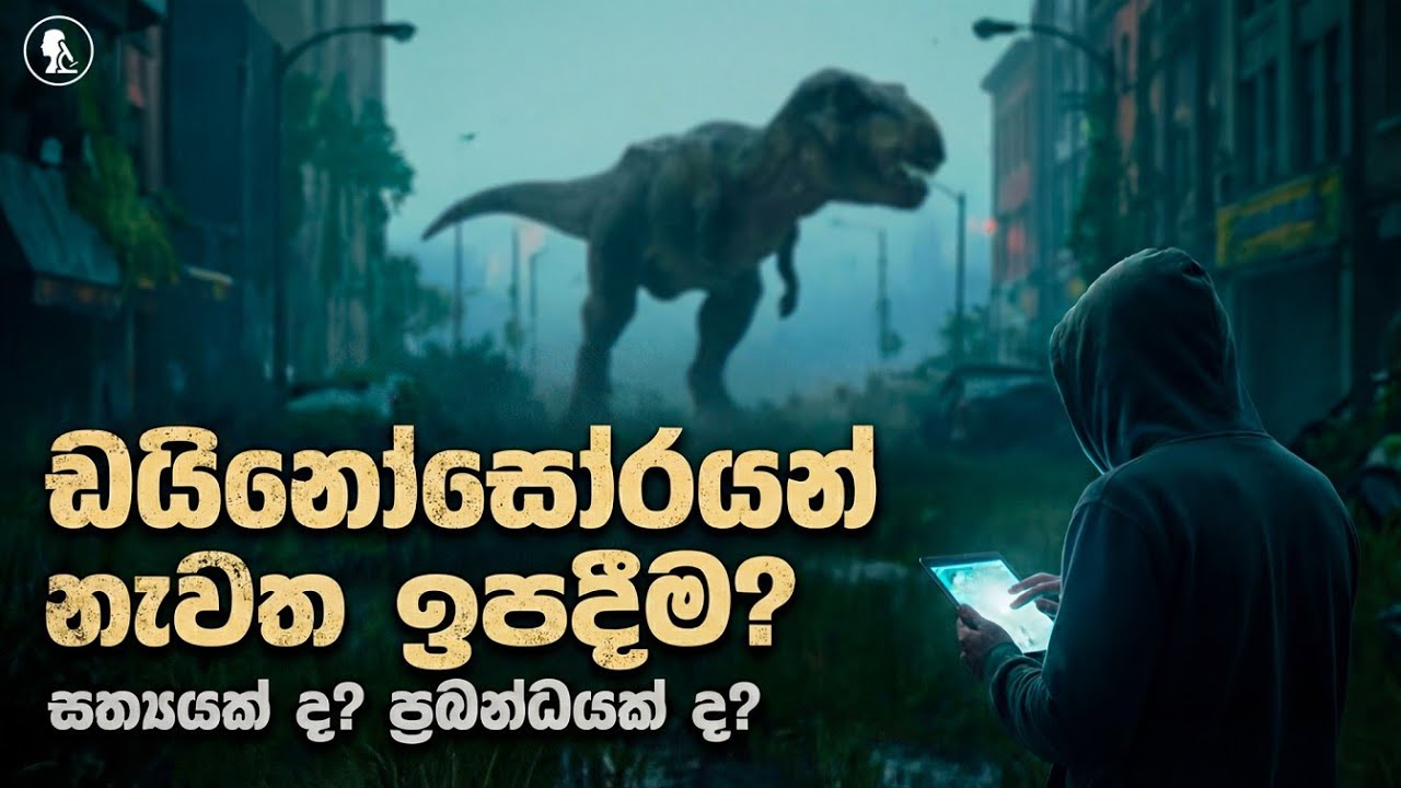 ඩයිනෝසිරස්ලා නැවත ඉපදීම ලංකාවෙන්🦖 | What if Dinosaurs Returned? - #Sinhala #trending  #dinosaurs