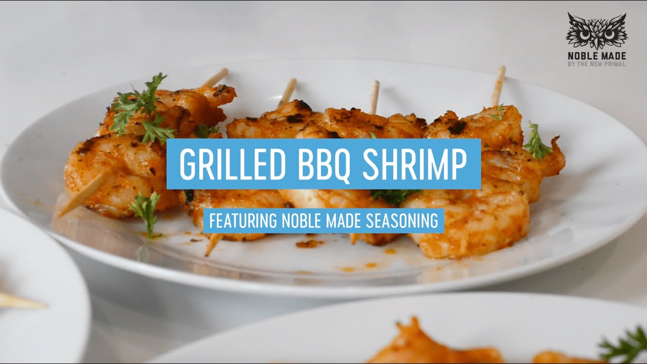 Grilled Shrimp with Classic BBQ Seasoning by The New Primal Whole 30