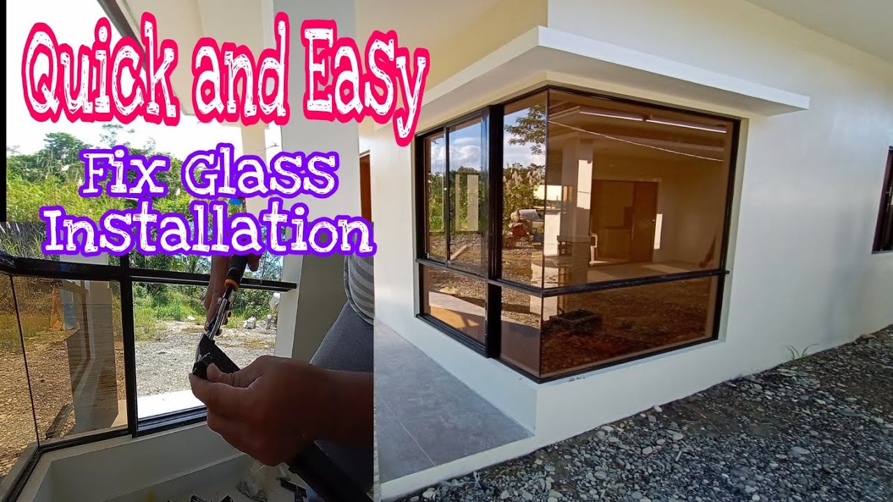 Paano Mag Install ng Fix Glass Using SOBC YouTube