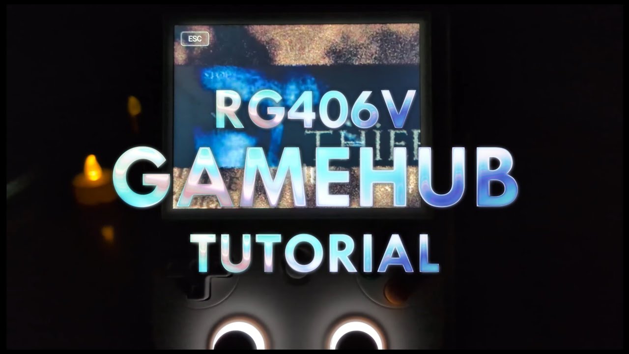 Anbernic RG406V Tutorial: Thief & System Shock II with GameHub