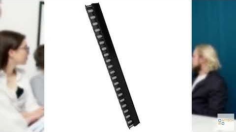 Review - 42U Vertical Metal Cable Manager Network Rack Cable Management Panel for Servers