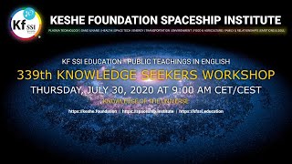 339th Knowledge Seekers Workshop; July 30, 2020