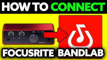 How To Connect Focusrite to Bandlab (2025) - Step by Step