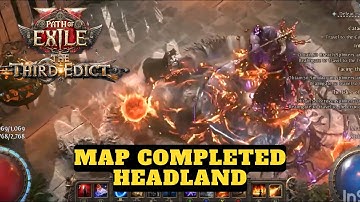Path of Exile 2 - Chronomancer Incinerator Dominates the HEADLAND Tier 1 Map | Endgame Mapping