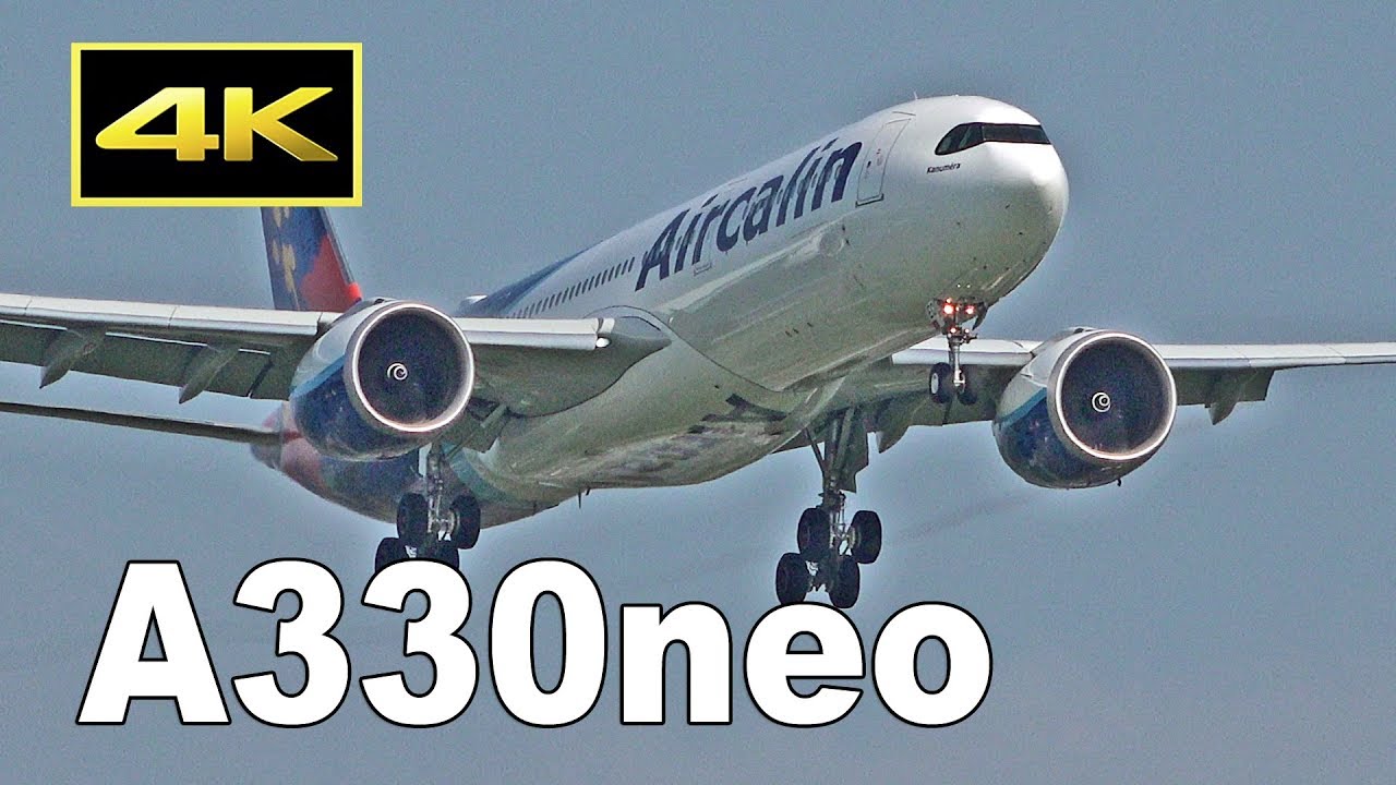 4K] Aircalin Airbus A330neo at Tokyo Narita Airport / 成田空港