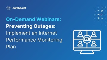 Preventing Outages: Implement an Internet Performance Monitoring Plan