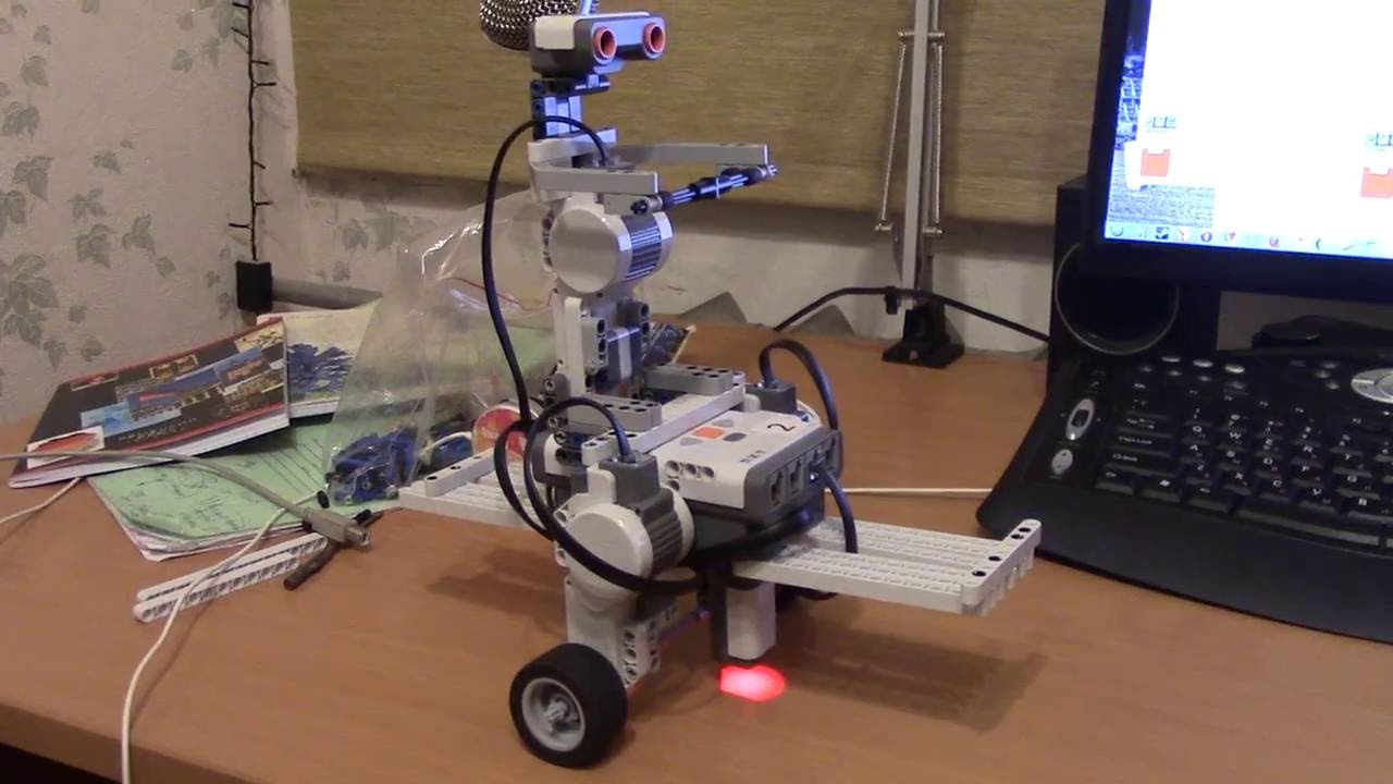Усовершенствованный робот Seagway Lego Mindstorm стоит 8 минут - YouTube