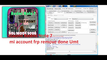 Xiaomi Redmi note 7 Frp Unlock Umt | How To Frp Unlock Redmi 7 Done By Umt QcFire