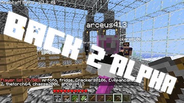 Back2AlphaPlace New Minecraft Alpha 1.1.1 Server 2023