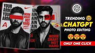 Black and White Portrait Chatgpt Photo Editing | How to Edit Photo in Chatgpt | Chatgpt Photo edit screenshot 5