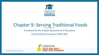 Chapter 9 - Serving Traditional Foods