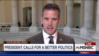 Jan. 13: Rep. Kinzinger joins Francis Rivera on MSNBC, talks post-SOTU reaction