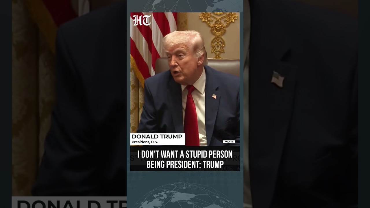 “I Don’t Want a ‘Stupid’ Person as President”: Trump Sparks Fresh Controversy | Kamala Harris