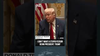 “I Don’t Want a ‘Stupid’ Person as President”: Trump Sparks Fresh Controversy | Kamala Harris