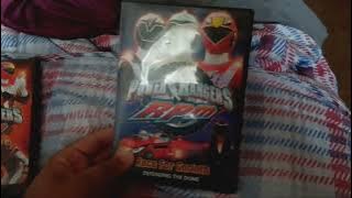 My 2 Volumes of Power Rangers RPM DVD's
