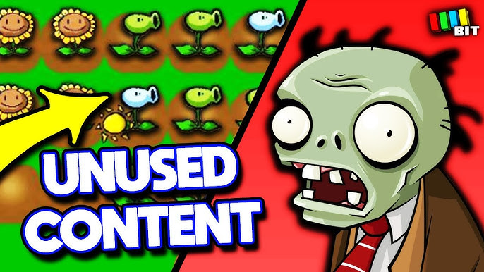 Plants vs. Zombies BETA Content & Unused Mini-Games