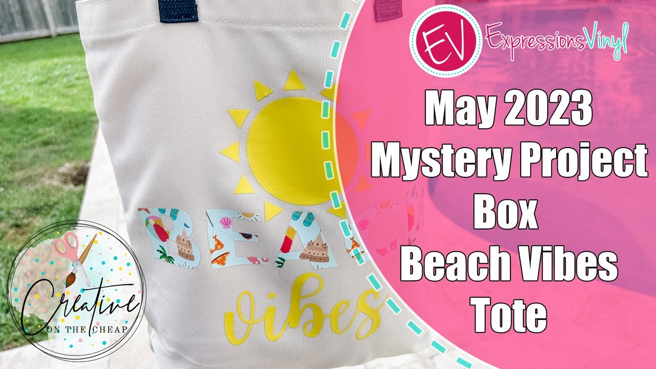 May 2023 Mystery Project Box Beach Vibes Tote 