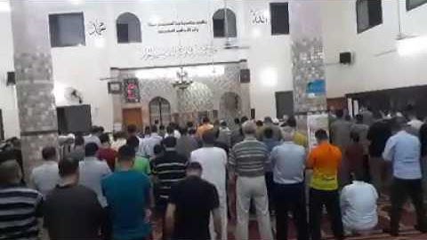 جزء من صلاة التراويح للقارئ الشيخ محمد عوني أبو سمرة في مسجد أبو سمرة بحي الشجاعية