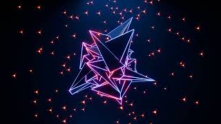 Sci-Fi Abstract: Mesmerizing 3D Animation Loop with Glowing Triangles made in Blender 4.0