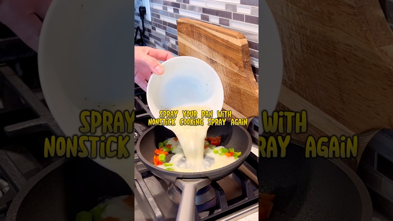 Яичная омлет с высоким содержанием белка и низким содержанием углеводов 