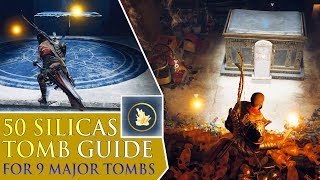 Assassin's Creed: Origins - 50 Silicas / Complete Tomb Guide (9 major tombs)
