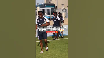 KIKOSI CHA MNYAMA SIMBA KIKIENDELEA NA MAZOEZI Ayotv Football Simba Simbatv Simbasc Sports 