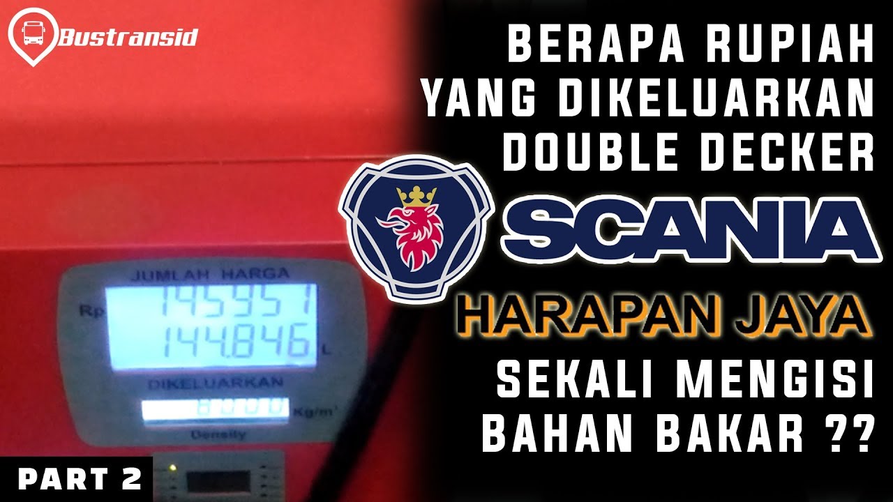 Solar Jatah Atau Solar Cor Trip Report Harapan Jaya Double Decker