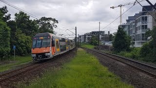 Rare Sighting - Series 2 Waratah Departs Mt Colah