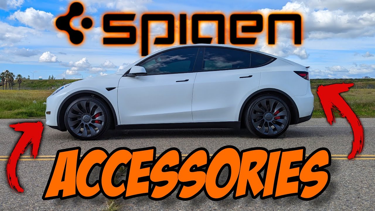 Spigen Tesla Model Y/3 Accessories You Need! 