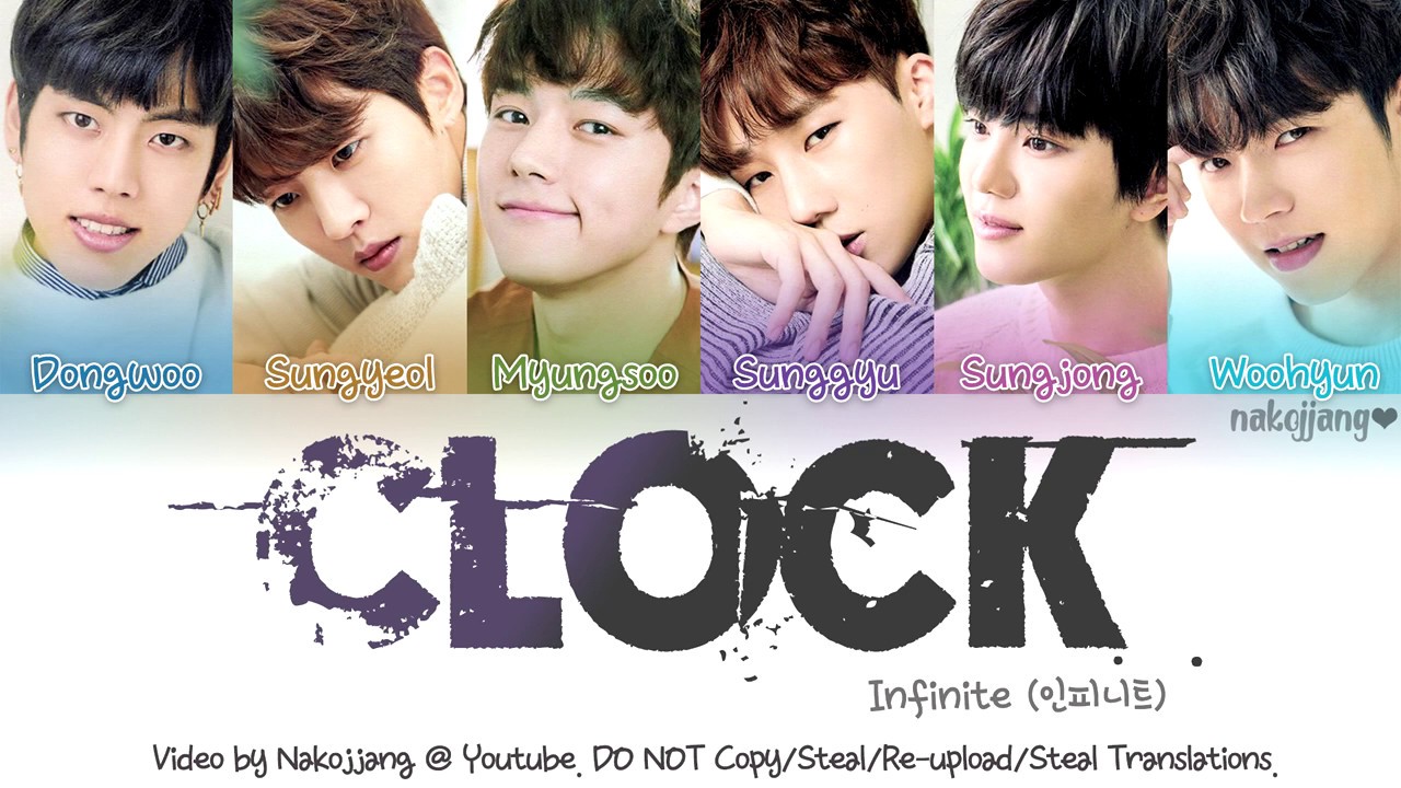 Enter infinite. Infinite clock. infinite clock песня. часы infinite.