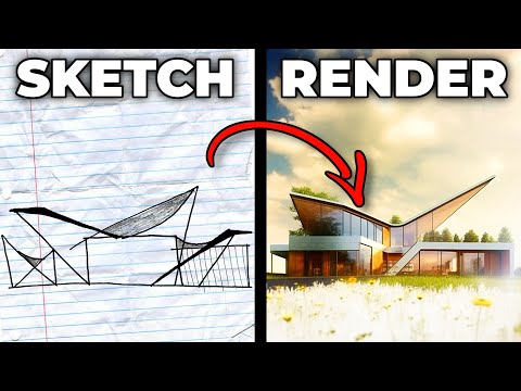 Concept drawing - Designing Buildings