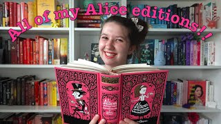 All of my 28 Alice in Wonderland editions!! 