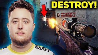 ZYWOO SHOWED HOW TO DESTROY IN DUST2! | CS2 POV - FACEIT GAMEPLAY