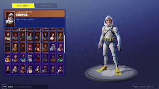 Insane Fortnite Locker Showcase Skull Trooper Gingerbread Man 90 Skins