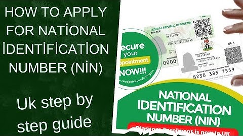 NIGERIANS ABROAD, This Is How To Get a NIN FAST! | Enrolment Centres Abroad Provided