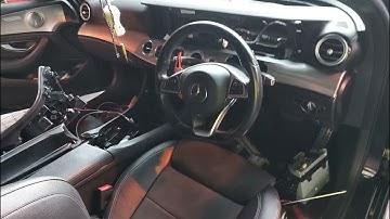 Mercedes w213 retrofit from small screen to full digital by Car Ecu Solutions in London