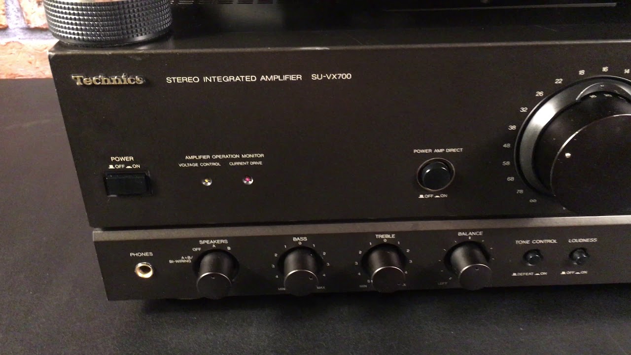 Technics SU-VX700 Test HQ - KRAFTWERK