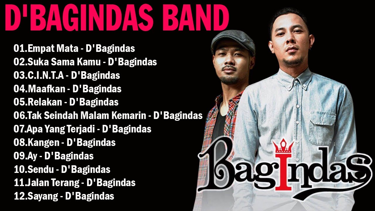 D'Bagindas band (Lirik Lagu) 10 Lagu Terbaik Pilihan || Lagu Pop Paling Menyentuh Hati
