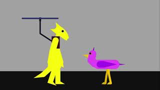 Yellow vs Opila Bird (Rainbow Friends vs Garten of Banban)