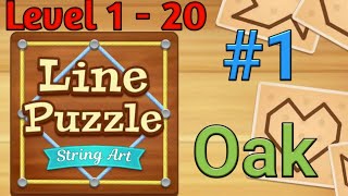 Line Puzzle: String Art [Level 1-20] [Oak] screenshot 5
