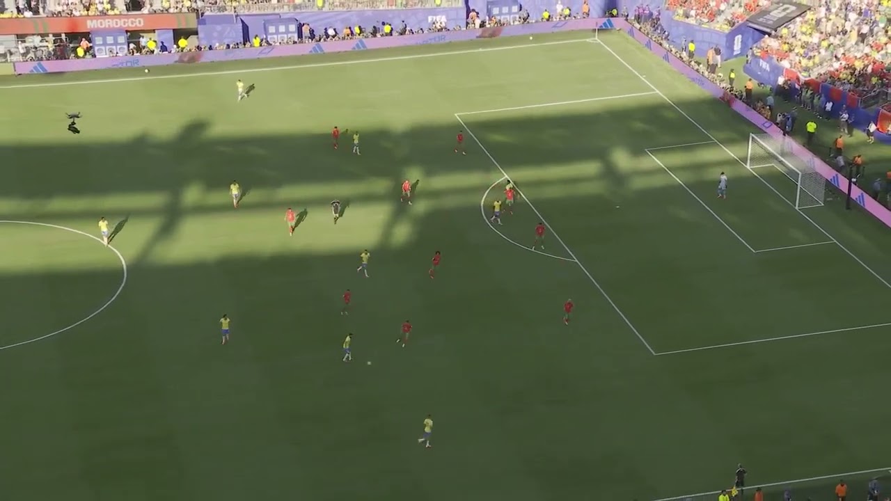 Tactical Camera WC26 - Brazil vs Morocco - World Cup 2026