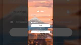 Glassmorphism Login Form | HTML &amp; CSS Only 🔥 | Comment “guru” &amp; I will share the code #cssanimation